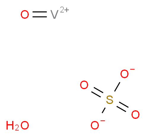 oxovanadiumbis(ylium) hydrate sulfate_分子结构_CAS_123334-20-3