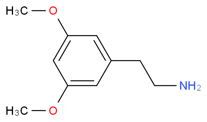 2-(3,5-dimethoxyphenyl)ethan-1-amine_分子结构_CAS_3213-28-3