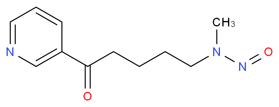 [5-(Methylnitrosamino)-1-(3-pyridyl)-1-pentanone_分子结构_CAS_424788-94-3)