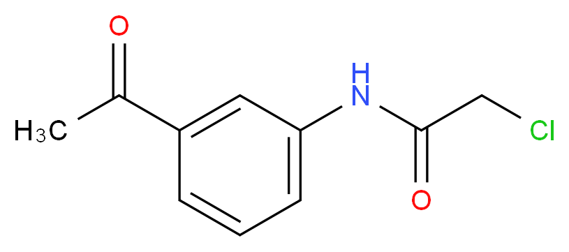 N-(3-Acetyl-phenyl)-2-chloro-acetamide_分子结构_CAS_42865-69-0)