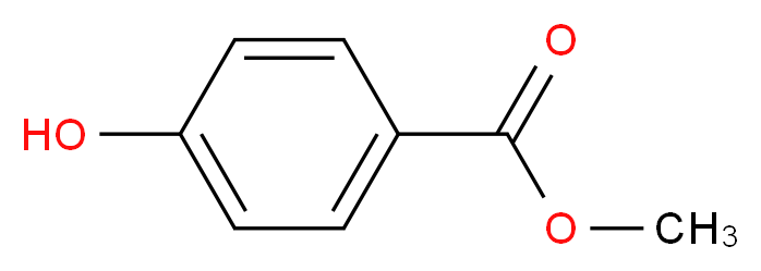 METHYL-p-HYDROXYBENZOATE_分子结构_CAS_99-76-3)