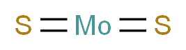 MOLYBDENUM DISULFIDE_分子结构_CAS_1317-33-5)