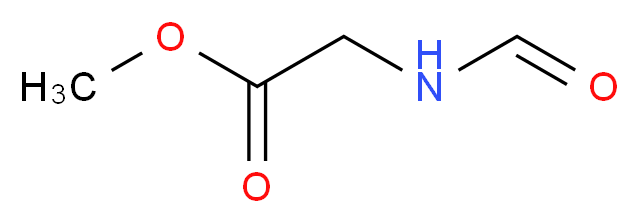 methyl 2-formamidoacetate_分子结构_CAS_3154-54-9