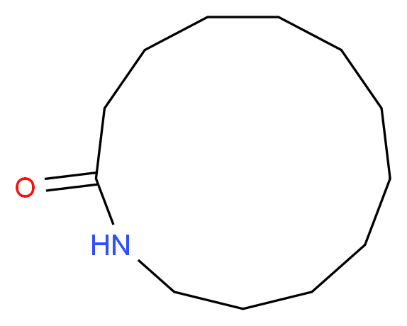 氮杂环十三烷-2-酮_分子结构_CAS_947-04-6)