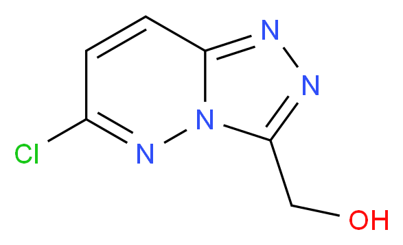 {6-chloro-[1,2,4]triazolo[4,3-b]pyridazin-3-yl}methanol_分子结构_CAS_)