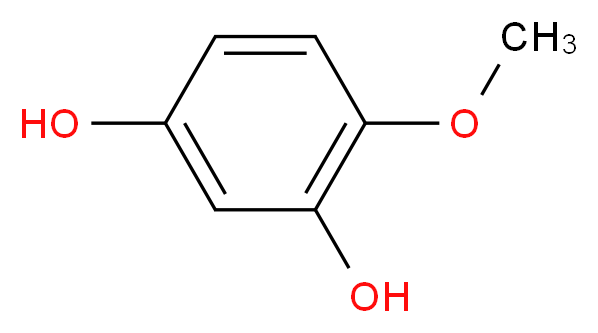 4-Methoxybenzene-1,3-diol_分子结构_CAS_)