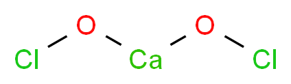 (chlorooxy)calcio hypochlorite_分子结构_CAS_7778-54-3