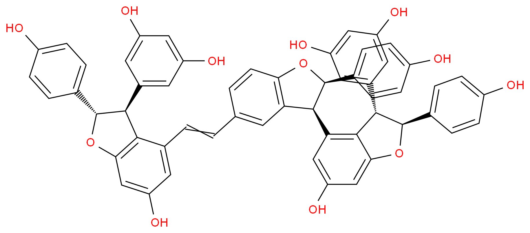 Vitisin C_分子结构_CAS_180580-73-8)