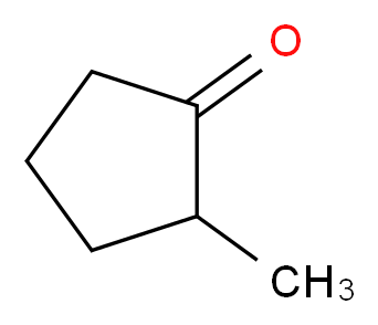 2-Methylcyclopentanone_分子结构_CAS_1120-72-5)