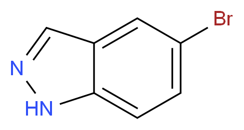 5-bromo-1H-indazole_分子结构_CAS_53857-57-1