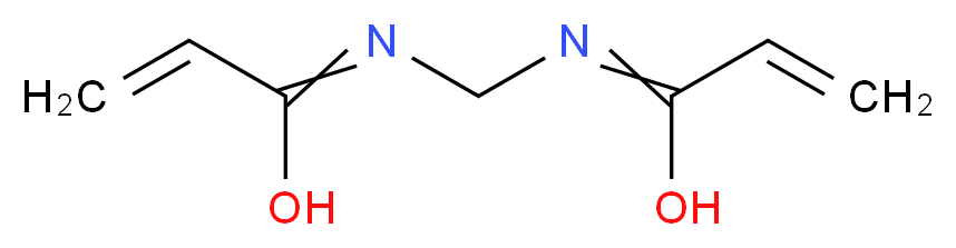 N-{[(1-hydroxyprop-2-en-1-ylidene)amino]methyl}prop-2-enimidic acid_分子结构_CAS_110-26-9