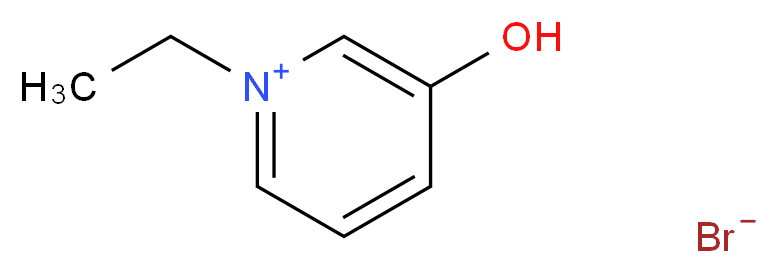 1-ethyl-3-hydroxypyridin-1-ium bromide_分子结构_CAS_80866-84-8