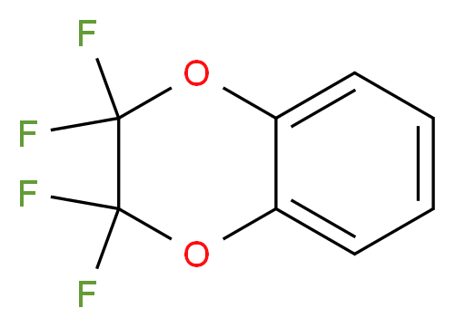 2,2,3,3-tetrafluoro-2,3-dihydro-1,4-benzodioxine_分子结构_CAS_94767-47-2