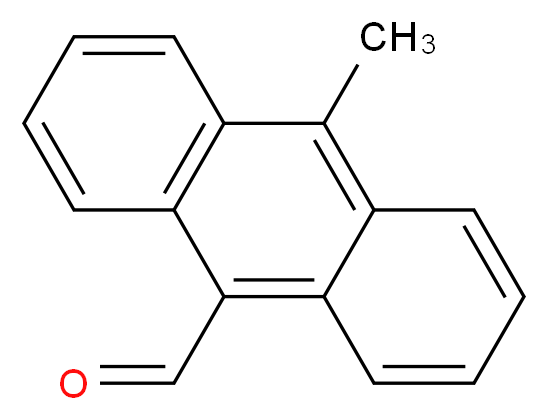 10-methylanthracene-9-carbaldehyde_分子结构_CAS_7072-00-6