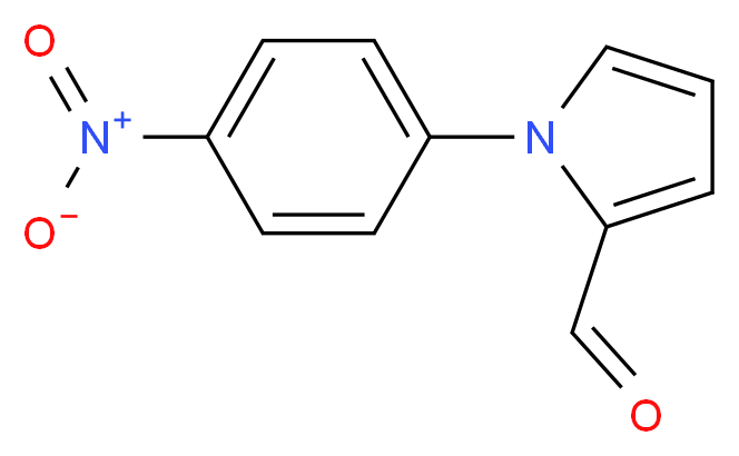 1-(4-nitrophenyl)-1H-pyrrole-2-carboxaldehyde_分子结构_CAS_)