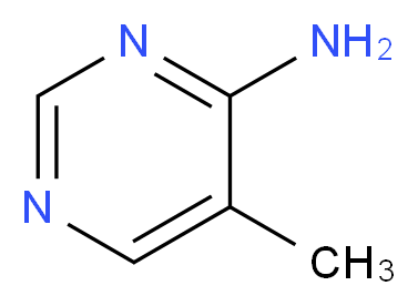 4-Amino-5-methylpyrimidine_分子结构_CAS_22433-68-7)