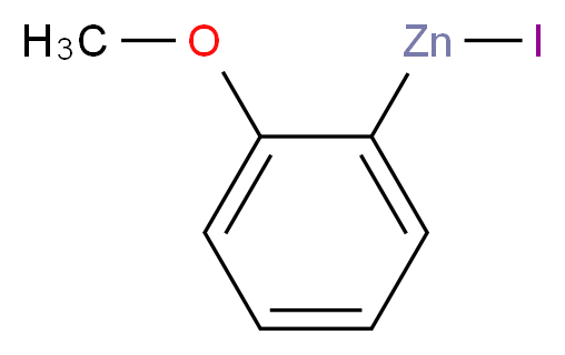 2-甲氧基苯基碘化锌 溶液_分子结构_CAS_282727-20-2)