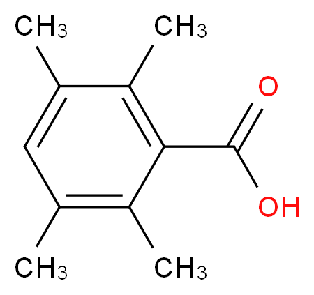 2,3,5,6-tetramethylbenzoic acid_分子结构_CAS_2604-45-7