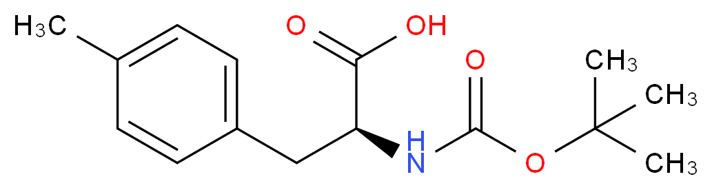 Boc-4-methyl-L-phenylalanine_分子结构_CAS_80102-26-7)
