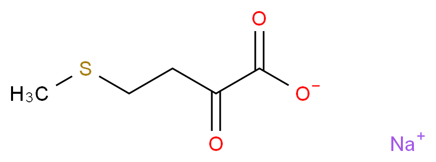 sodium 4-(methylsulfanyl)-2-oxobutanoate_分子结构_CAS_51828-97-8