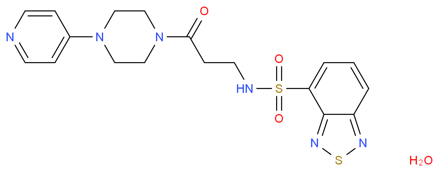 CAS_1135243-19-4(anhydrous) 分子结构