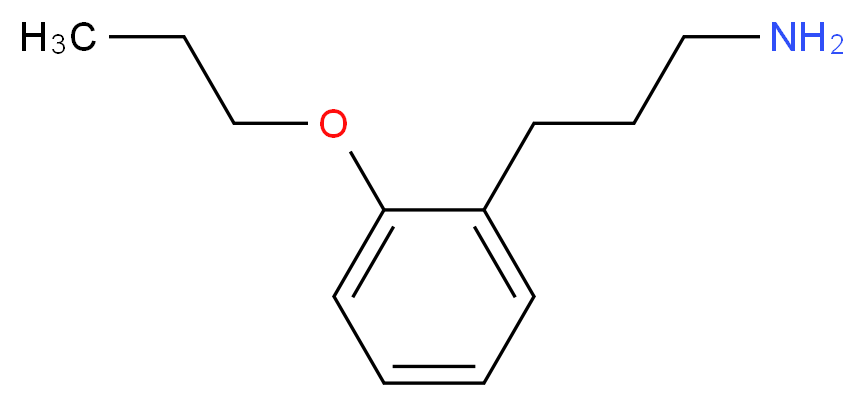 3-(2-propoxyphenyl)-1-propanamine_分子结构_CAS_937661-89-7)