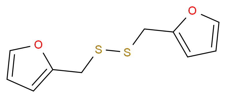 2-{[(furan-2-ylmethyl)disulfanyl]methyl}furan_分子结构_CAS_4437-20-1