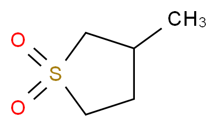 3-methyl-1$l^{6}-thiolane-1,1-dione_分子结构_CAS_872-93-5