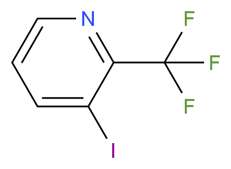 3-Iodo-2-(trifluoromethyl)pyridine 97%_分子结构_CAS_)