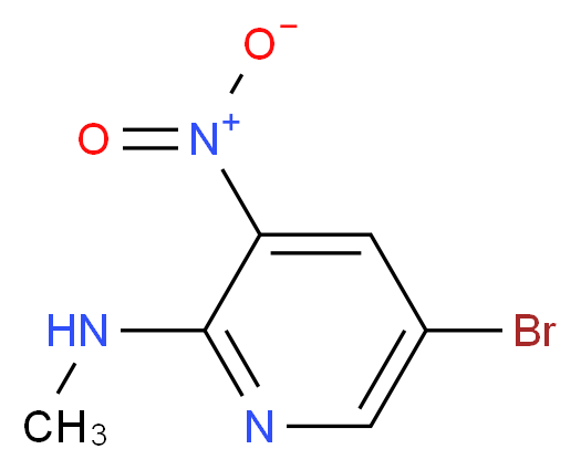5-Bromo-N-methyl-3-nitropyridin-2-amine_分子结构_CAS_70232-59-6)