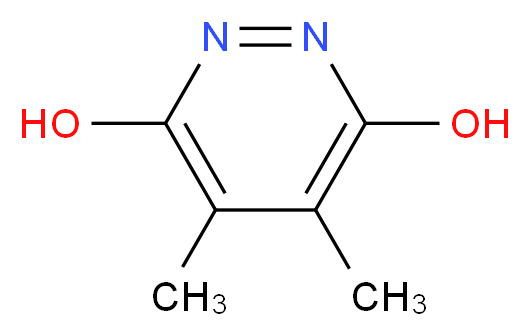 4,5-Dimethylpyridazine-3,6-diol_分子结构_CAS_)