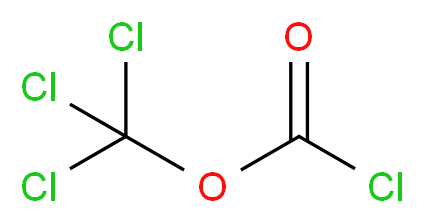 trichloromethyl carbonochloridate_分子结构_CAS_)