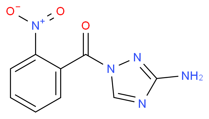 3-Amino(1,2,4-triazolyl) 2-nitrophenyl ketone_分子结构_CAS_)