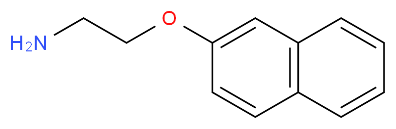 2-(2-naphthyloxy)ethanamine_分子结构_CAS_23314-24-1)