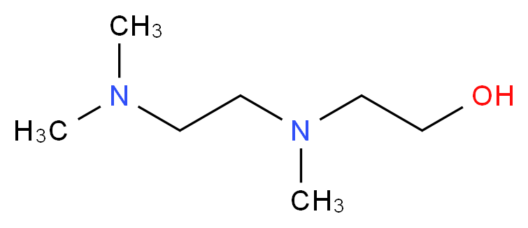 2-((2-(Dimethylamino)ethyl)(methyl)amino)ethanol_分子结构_CAS_2212-32-0)