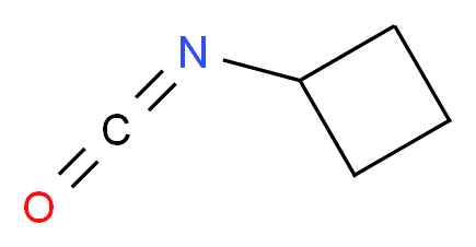 isocyanatocyclobutane_分子结构_CAS_5811-25-6