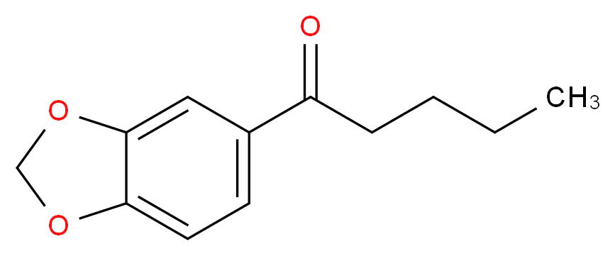 3,4-Methylenedioxyphenyl Butyl Ketone_分子结构_CAS_63740-98-7)