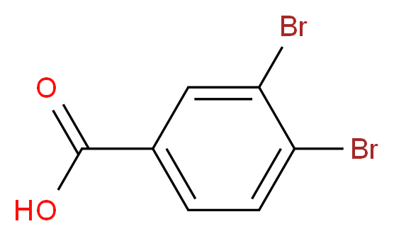 3,4-Dibromobenzoic acid_分子结构_CAS_619-03-4)