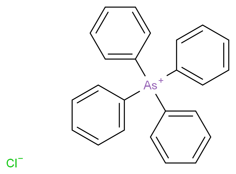 TETRAPHENYLARSONIUM CHLORIDE_分子结构_CAS_507-28-8)