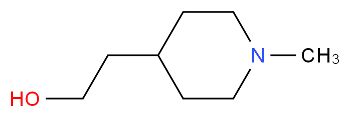 2-(1-methyl-4-piperidinyl)ethanol_分子结构_CAS_21156-84-3)