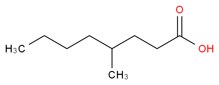 (±)-4-METHYLOCTANOIC ACID_分子结构_CAS_54947-74-9)