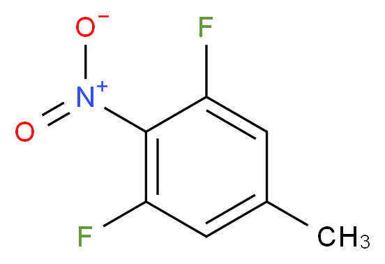1,3-difluoro-5-methyl-2-nitrobenzene_分子结构_CAS_932373-92-7