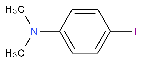 4-iodo-N,N-dimethylaniline_分子结构_CAS_698-70-4