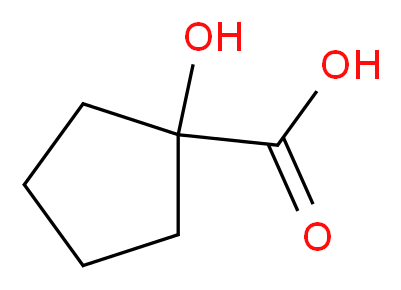 1-hydroxycyclopentanecarboxylic acid_分子结构_CAS_16841-19-3)