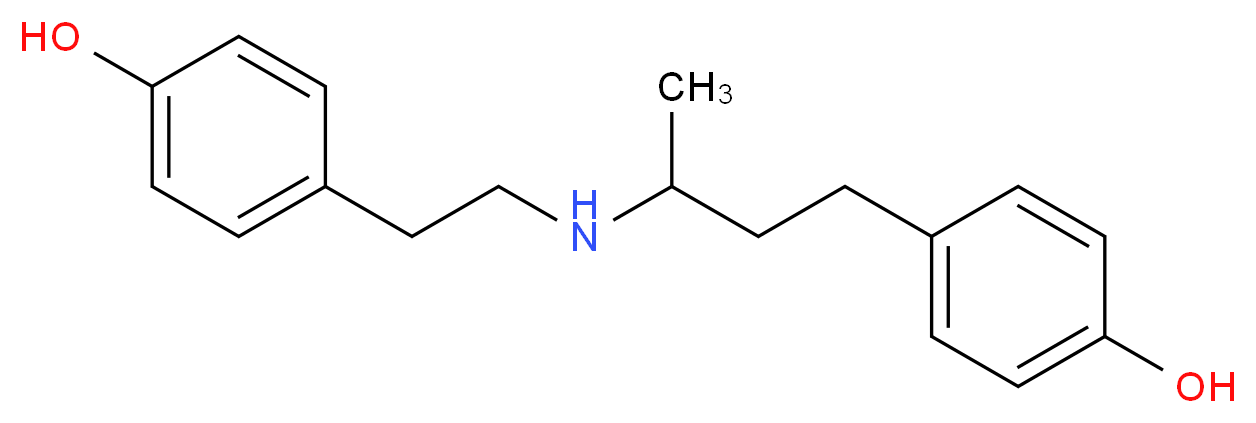 Dehydroxy Ractopamine_分子结构_CAS_1246816-72-7)