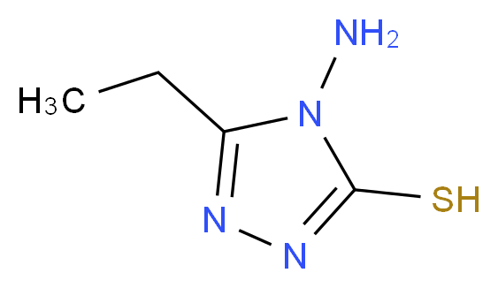 4-Amino-5-ethyl-4H-1,2,4-triazole-3-thiol_分子结构_CAS_20939-16-6)