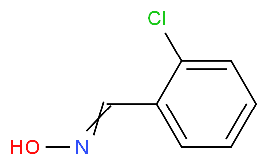 N-[(2-chlorophenyl)methylidene]hydroxylamine_分子结构_CAS_3717-28-0