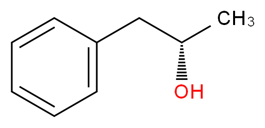 (S)-(+)-1-苯基-2-丙醇_分子结构_CAS_1517-68-6)