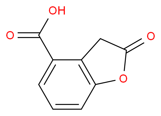 2-Oxo-2,3-dihydro-benzofuran-4-carboxylic acid_分子结构_CAS_199122-01-5)