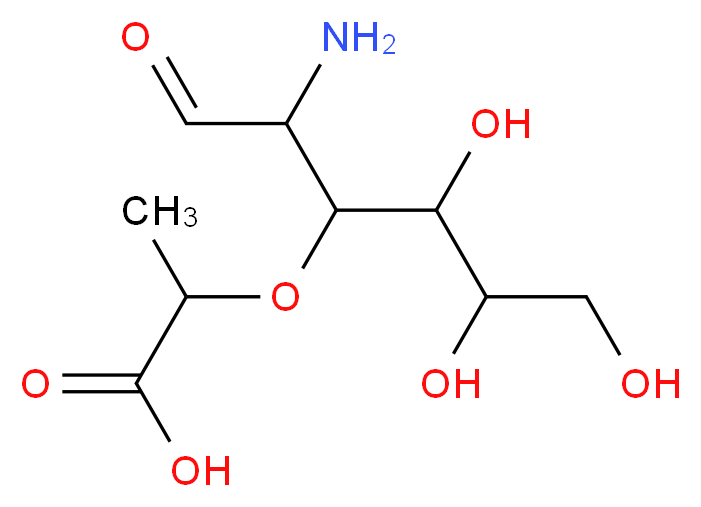 MURAMIC ACID_分子结构_CAS_1114-41-6)